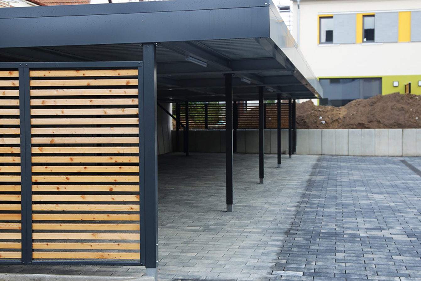 Carports bei Muster Elektro in Musterstadt